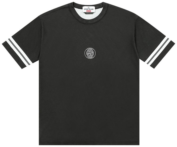 Supreme x Stone Island Short Sleeve Top Black