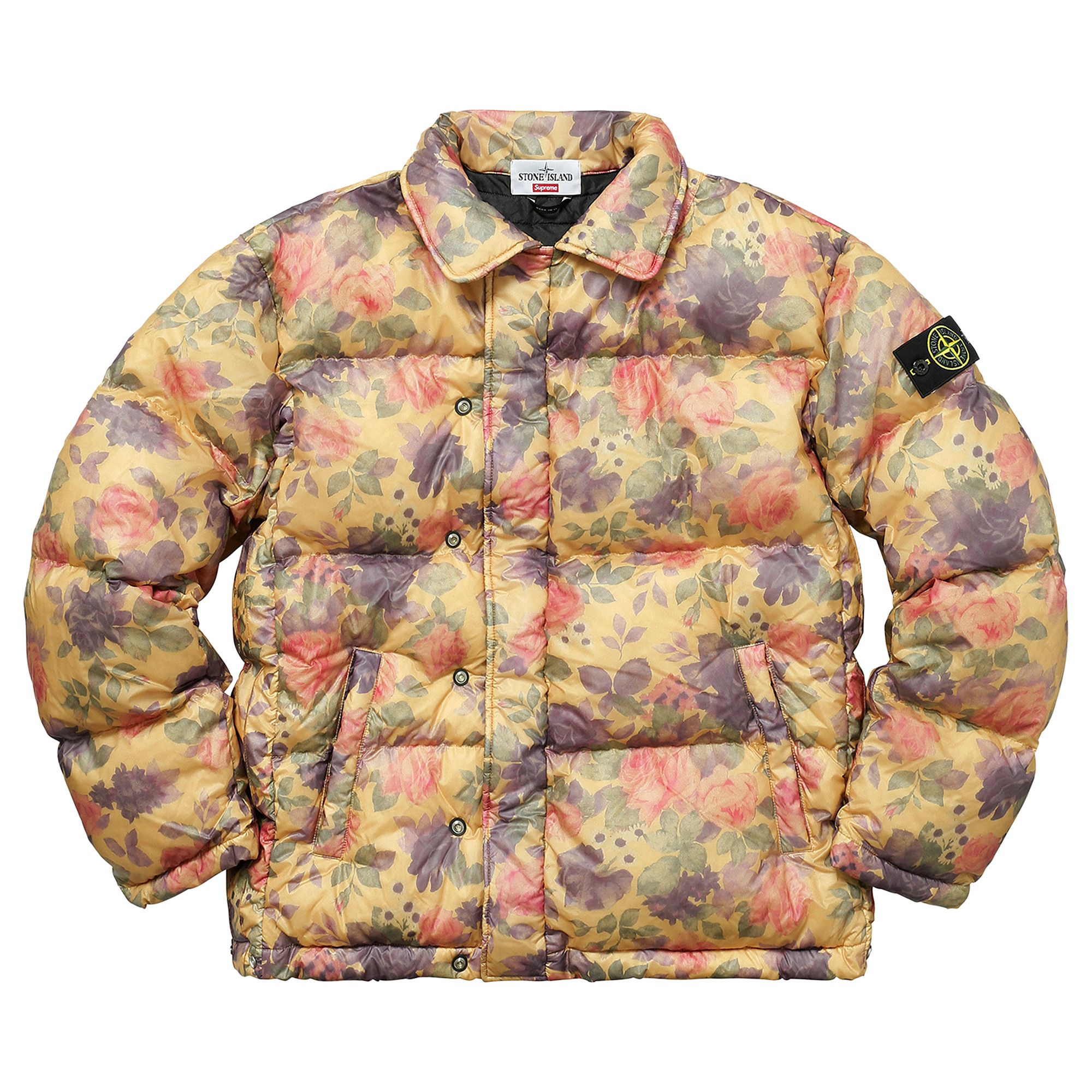 Buy Supreme x Stone Island Lamy Cover Stampato Puffy Jacket Copper FW17J32 COPPER GOAT CA
