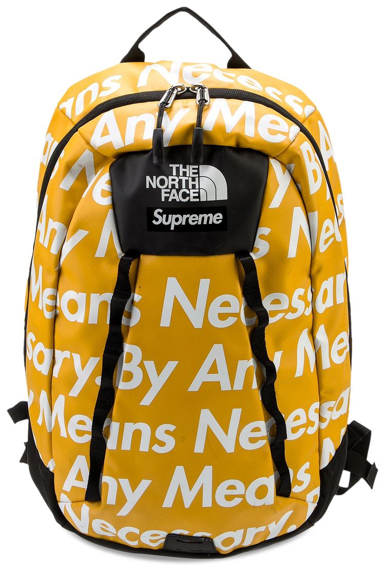 Supreme x The North Face Base Camp Crimp Backpack Yellow