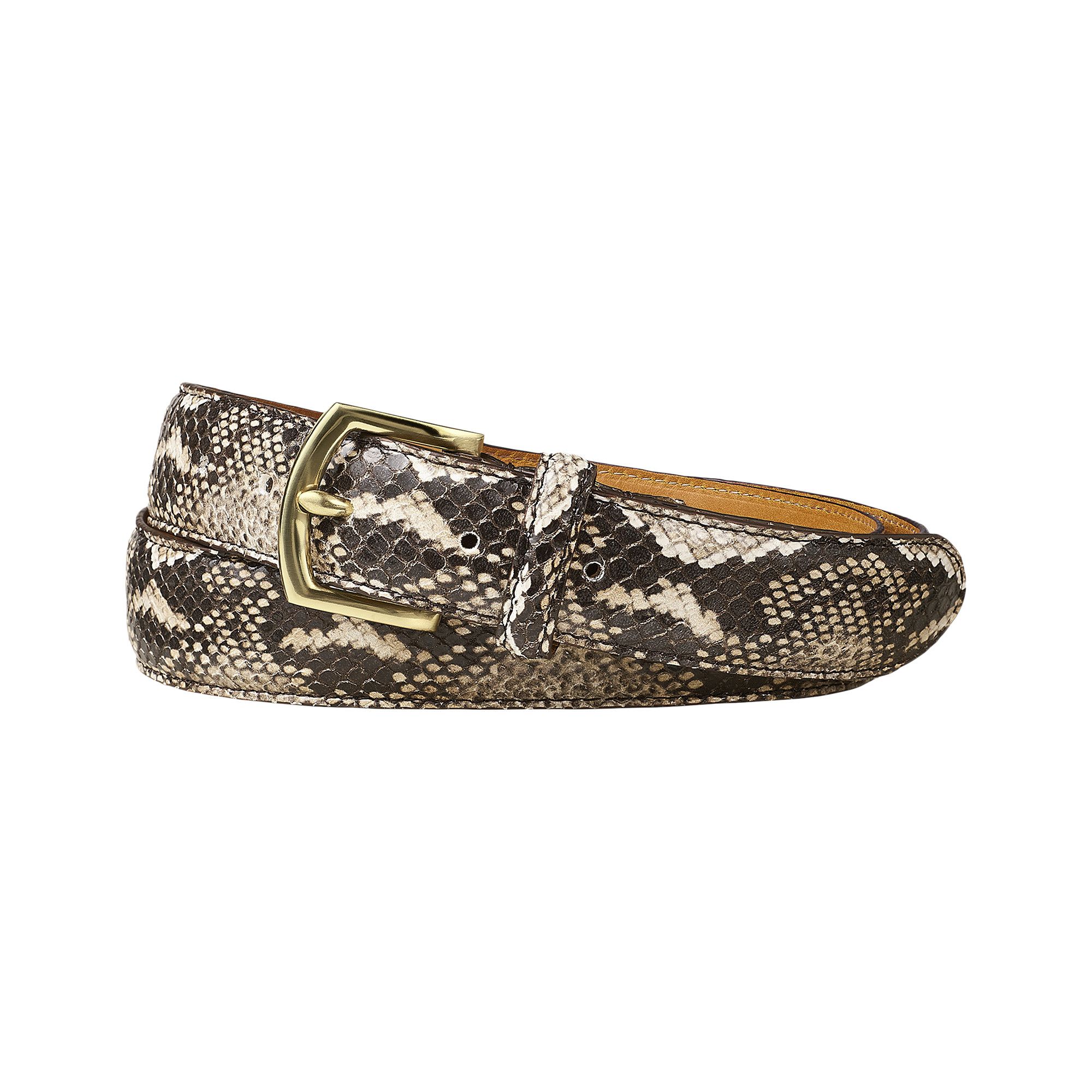 Buy Supreme Faux Snakeskin Belt Tan 0052 1FW170602FSB TAN GOAT UK