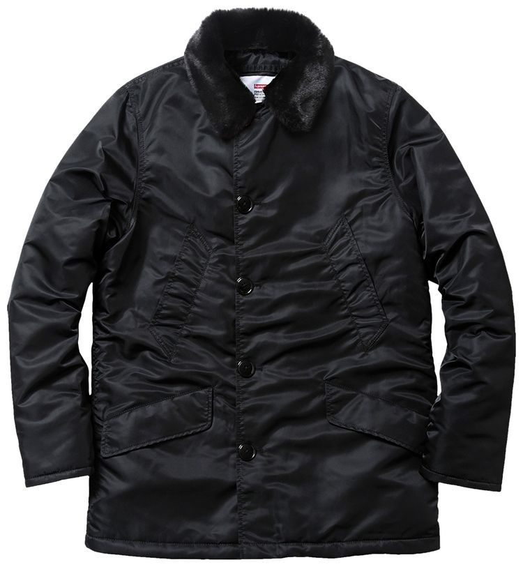 Supreme Flight Satin B 9 Parka Black