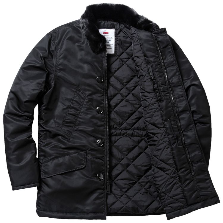 Supreme Flight Satin B 9 Parka Black