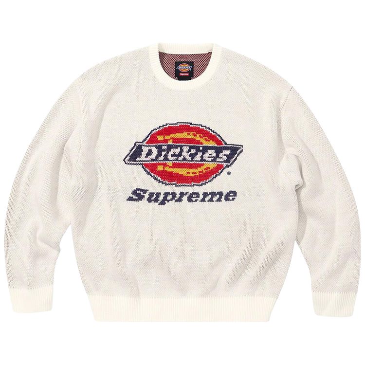 Supreme x Dickies Sweater White