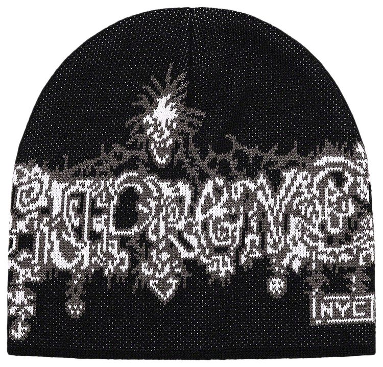 Supreme Wombat Beanie Black