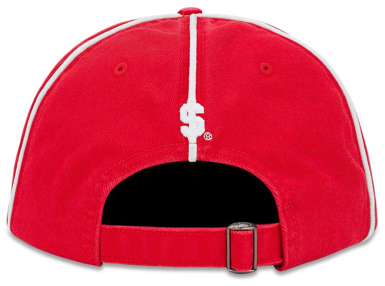 Supreme Piping 6 Panel Red