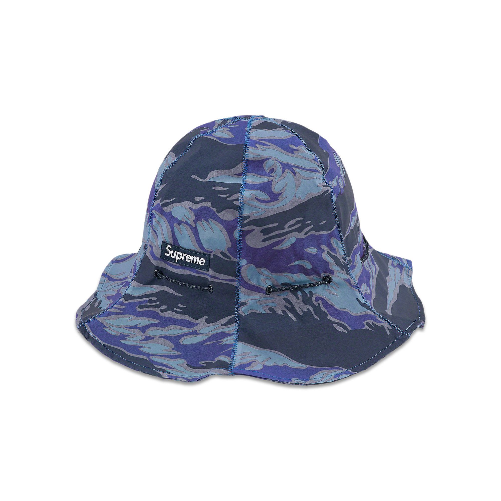 Buy Supreme Tiger Camo Reflective Tulip Hat 'Blue' - FW22H69 BLUE