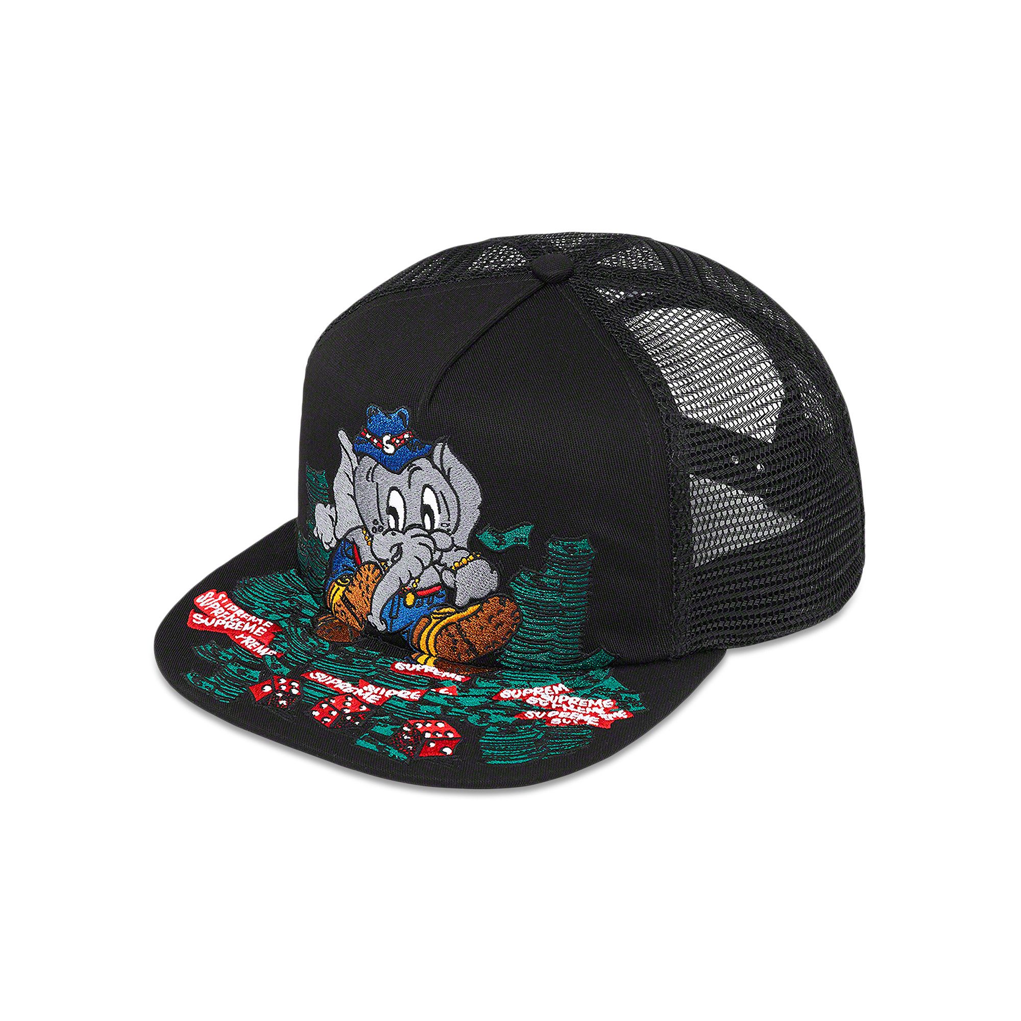 Buy Supreme Elephant Mesh Back 5-Panel 'Black' - FW22H124 BLACK | GOAT