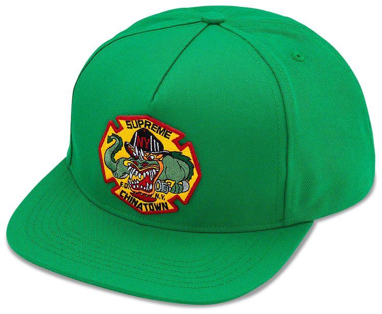 Supreme FDNY Engine 9 5 Panel Green