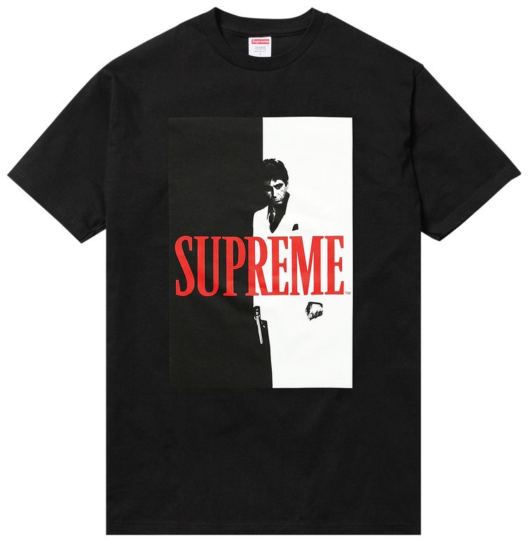 Supreme Scarface Tee Black