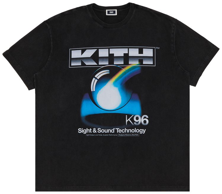 Kith Sight  Sound 1996 Vintage Tee Black