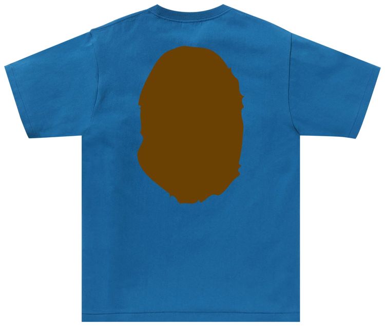 BAPE Big Ape Head Tee Blue