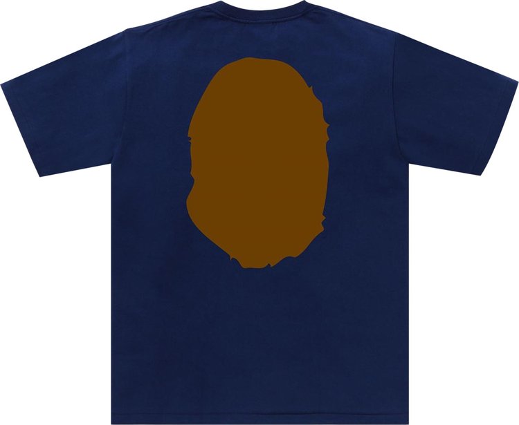 BAPE Big Ape Head Tee Navy