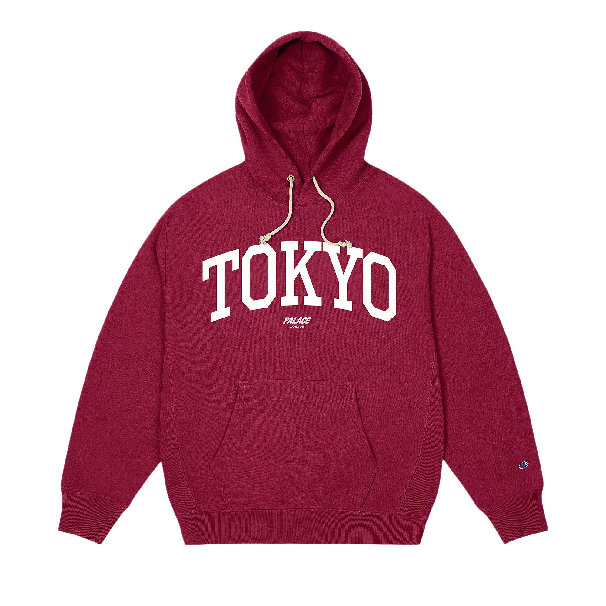 公式 Hood Shop Champion Palace Buy Tokyo P25CHD004 - 'Burgundy' トップス