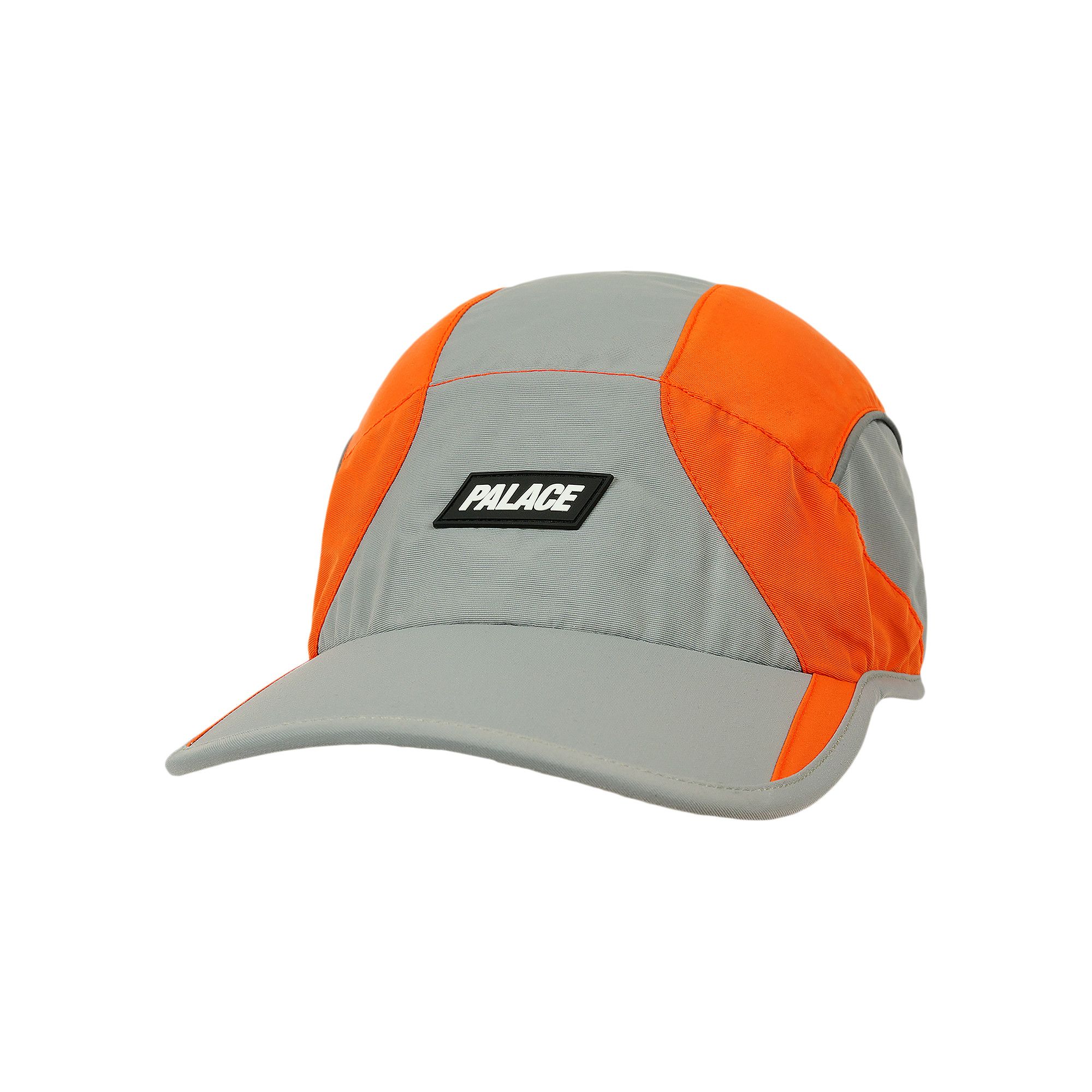 【売れ筋】 Buy AU GOAT | P27H054 - 'Grey/Orange' Runner Shell Duo Palace キャップ