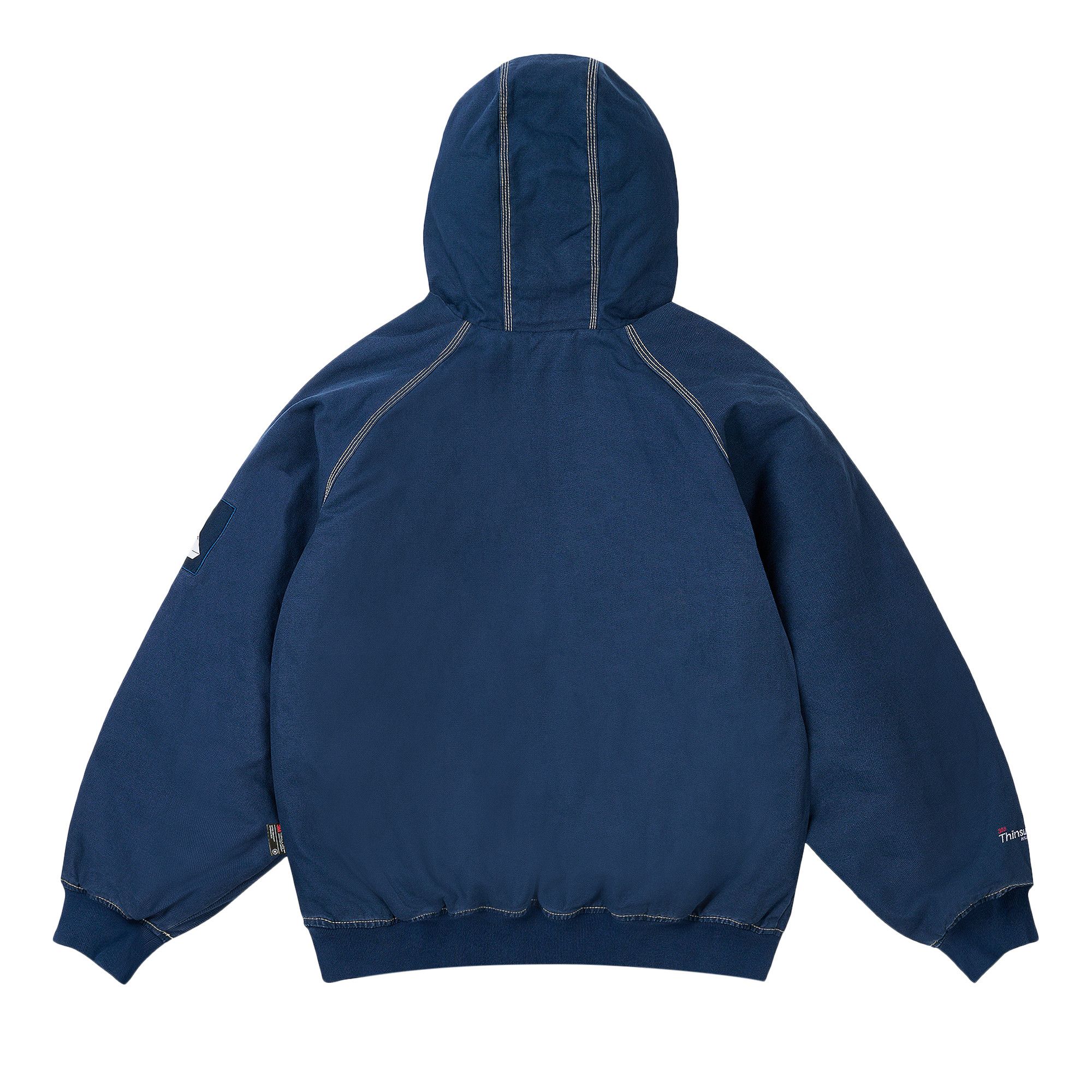 Buy Palace 10 Oz Hooded Jacket 'Navy' - P27JK008 | GOAT SA