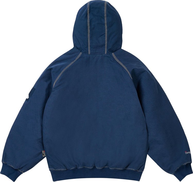 Palace 10 Oz Hooded Jacket Navy