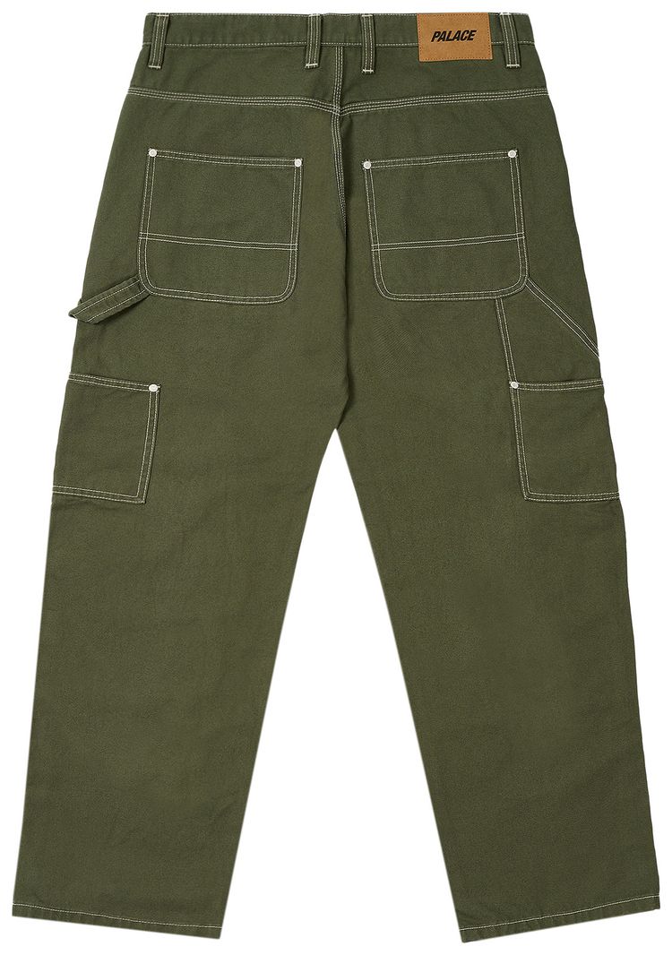 Palace 10 Oz Double Knee Pant The Deep Green