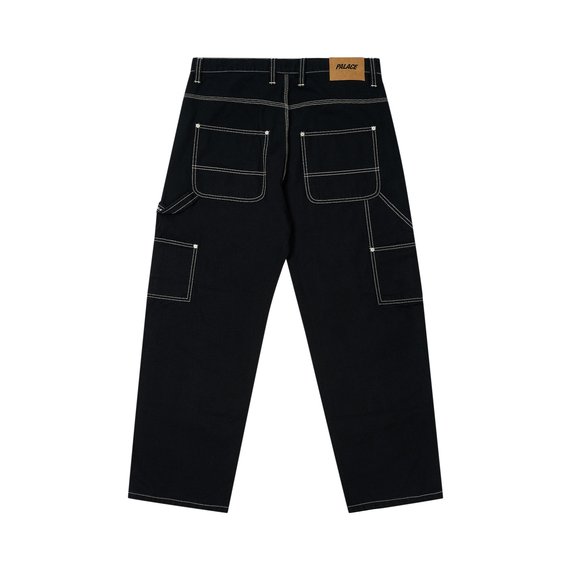 超ポイントアップ祭 Oz 10 Palace Buy Double GOAT | P27T021 - 'Black' Pant Knee パンツ