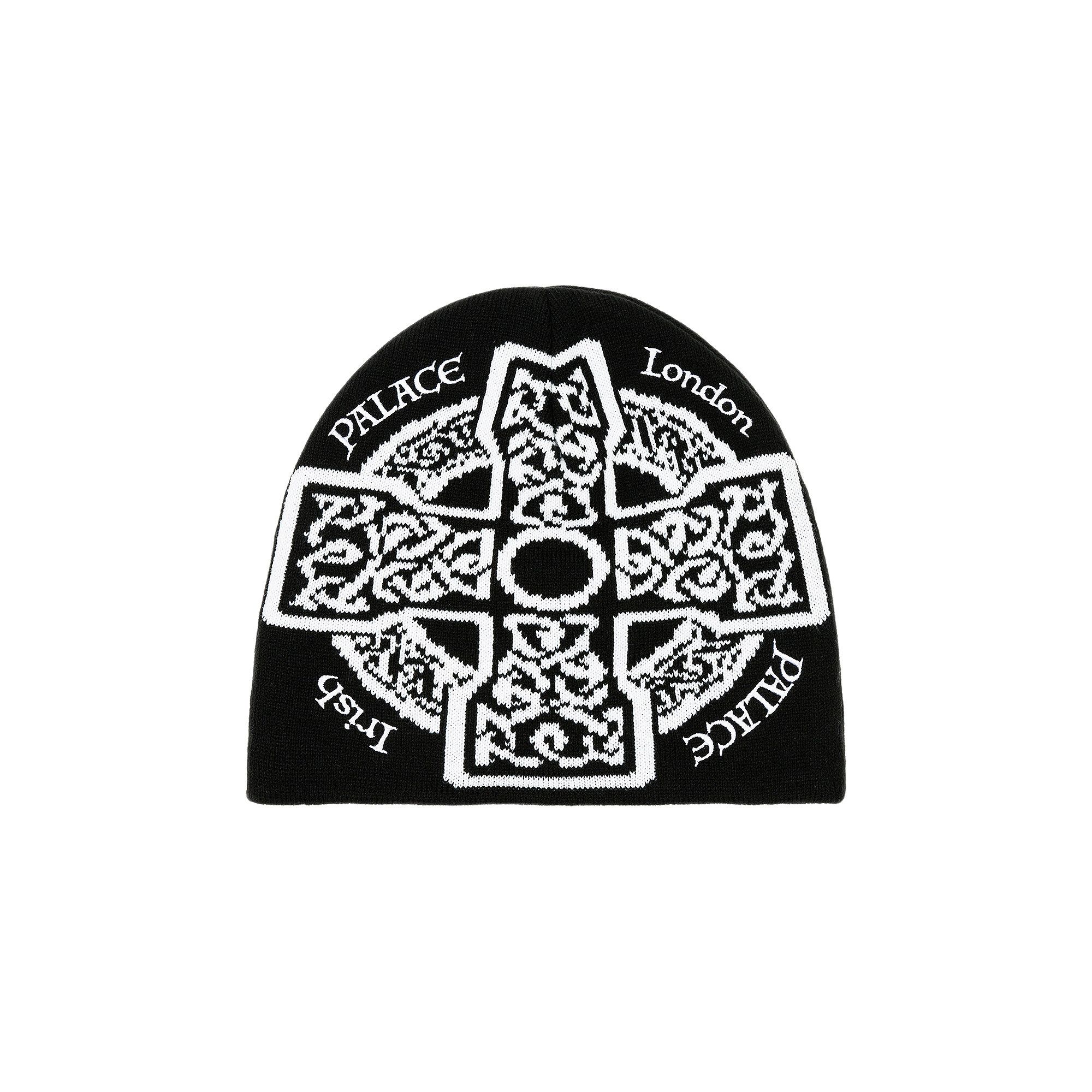 Palace Celtic Nein Cuff Beanie 'Black'
