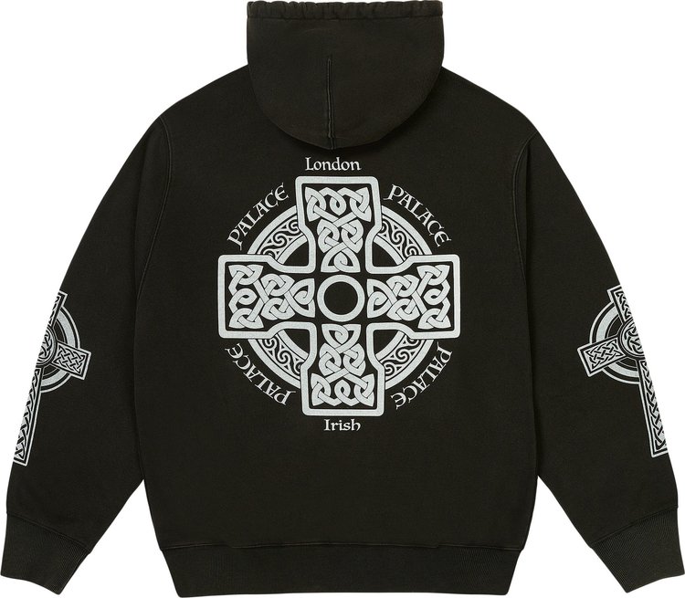 Palace Celtic Zip Hood Black