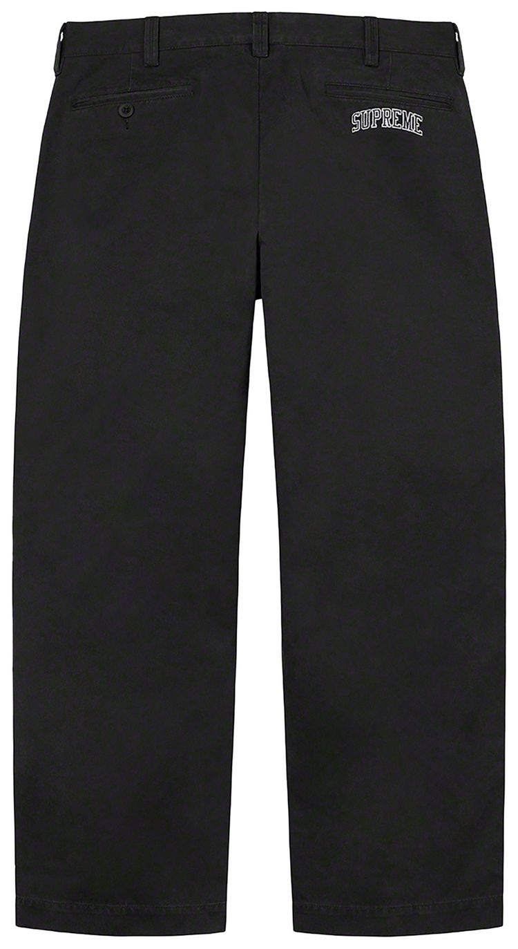 Supreme Chino Pant Black