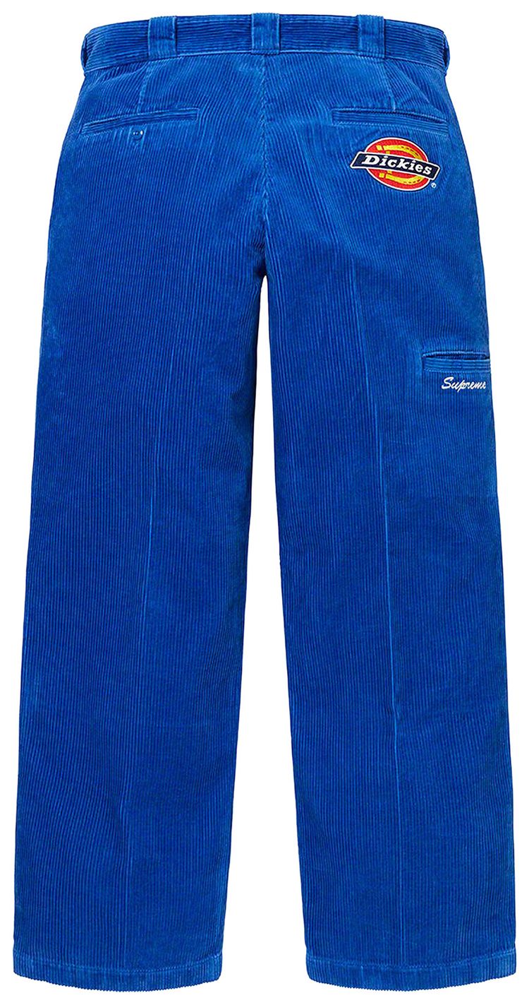 Supreme x Dickies Double Knee Corduroy Work Pant Royal