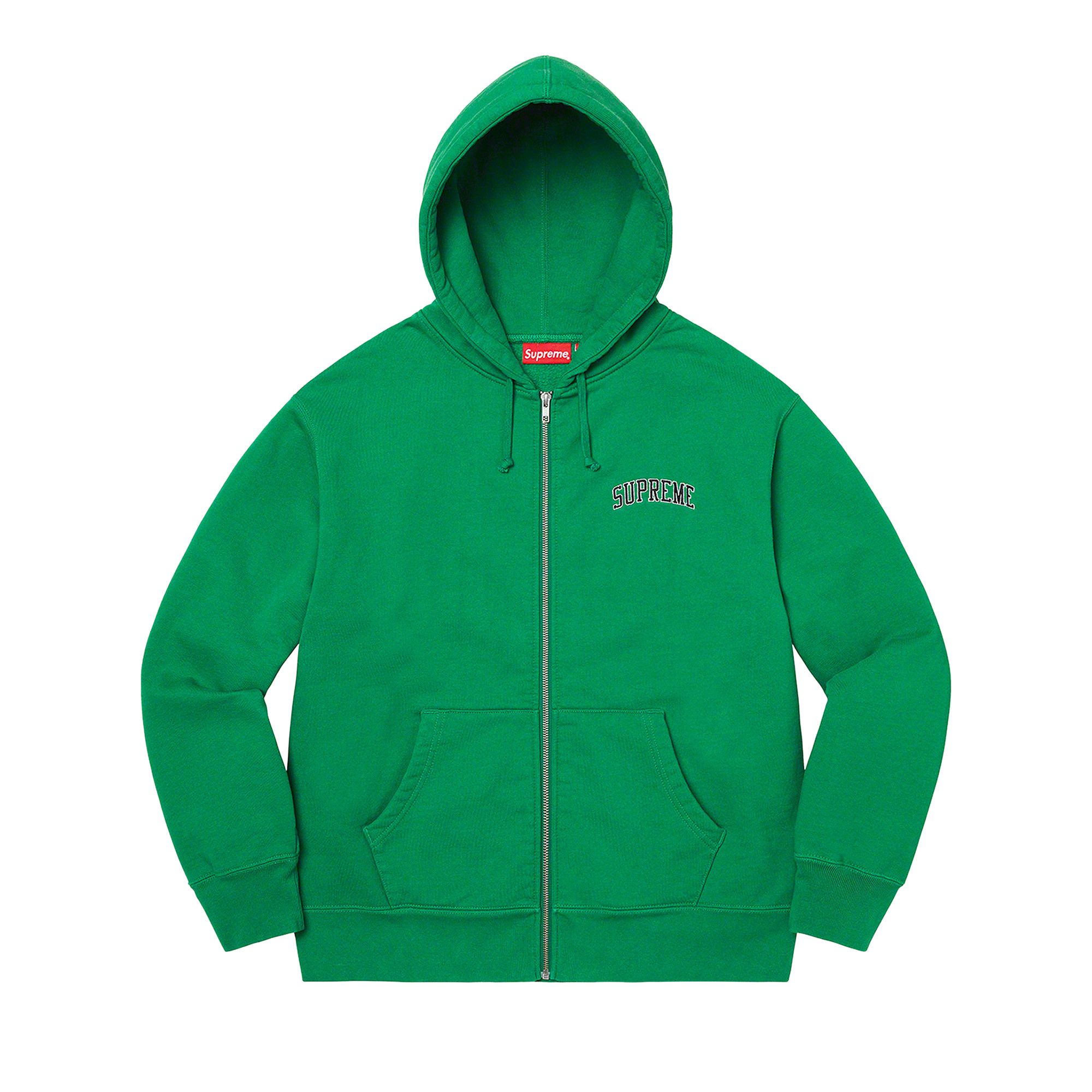 Buy Supreme Doughboy Zip Up Hooded Sweatshirt 'Green Buy Supreme Doughboy Zip Up Hooded Sweatshirt 'Green