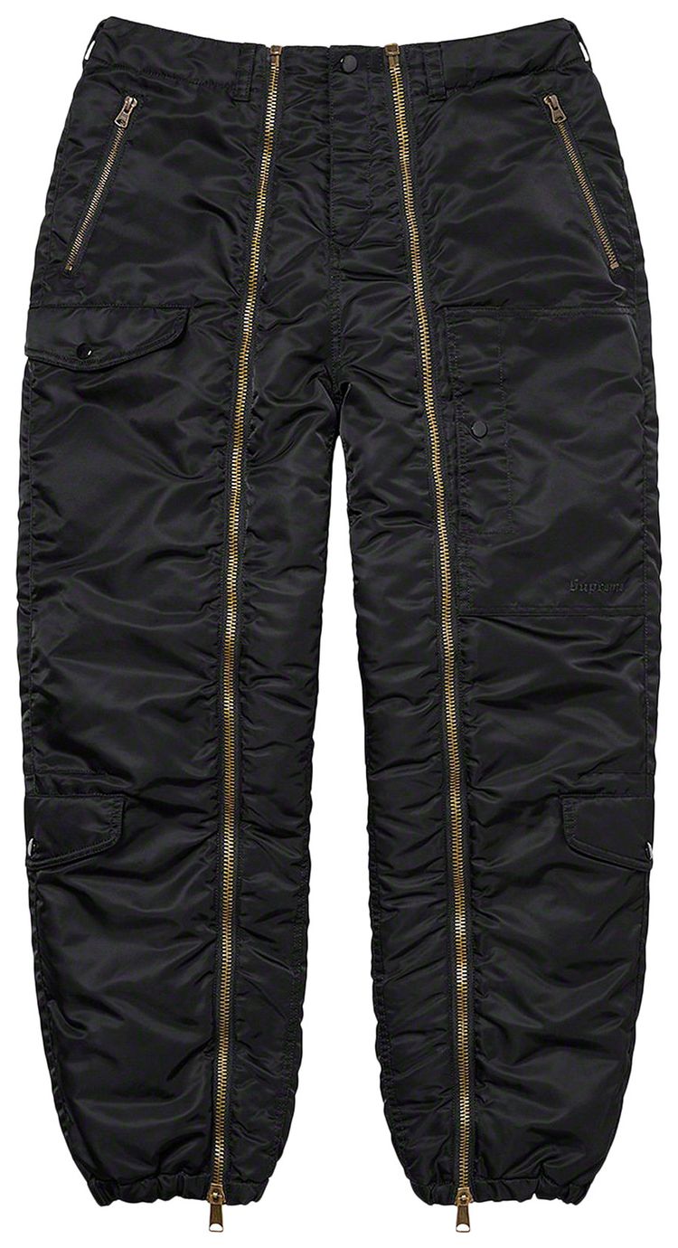 Supreme Nylon Flight Pant Black