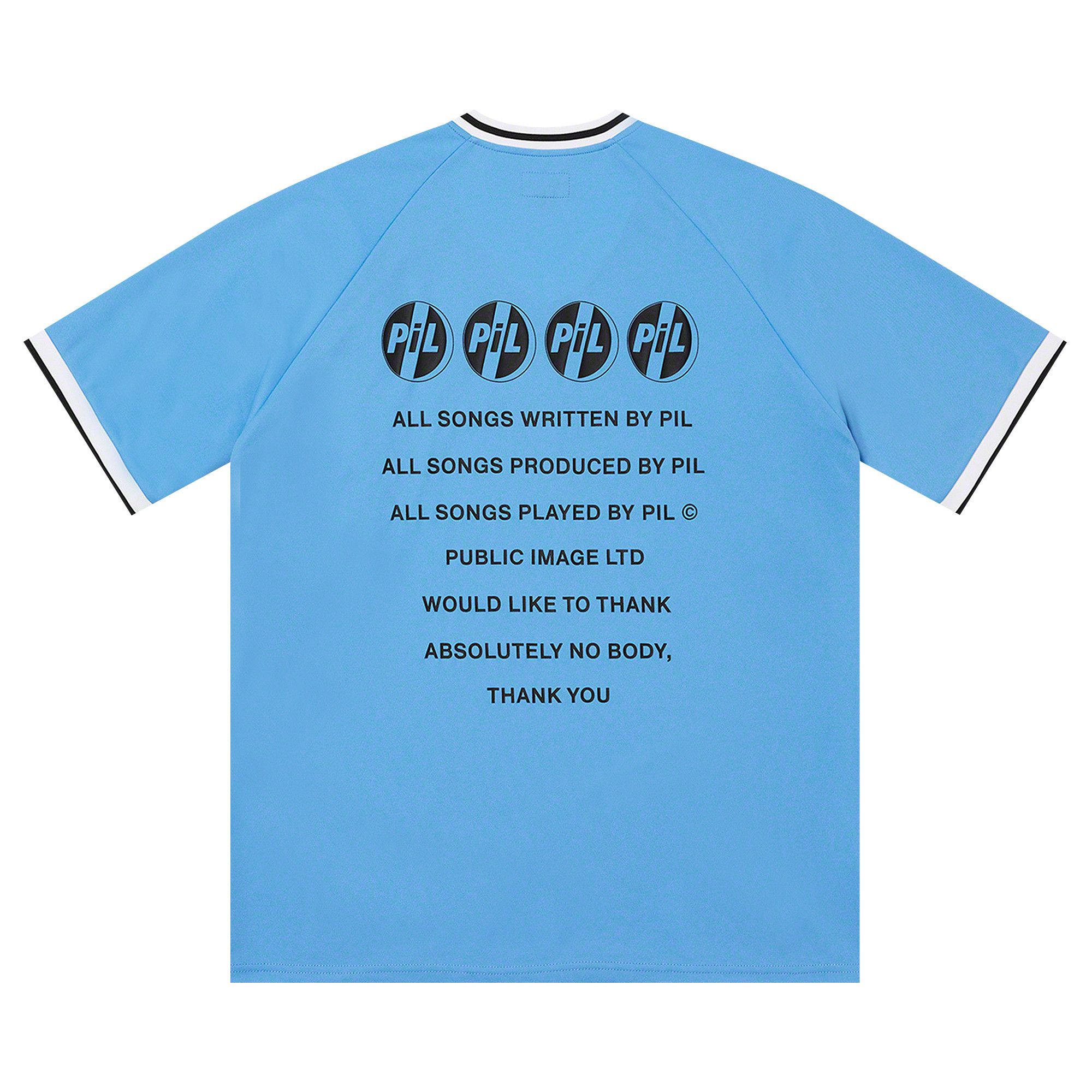 Buy Supreme x PiL Baseball Top 'Light Blue' - FW22KN53 LIGHT BLUE
