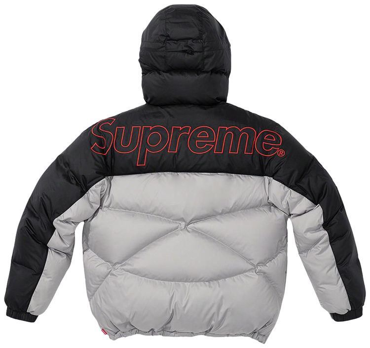 Supreme x The North Face 800 Fill Half Zip Hooded Pullover Grey