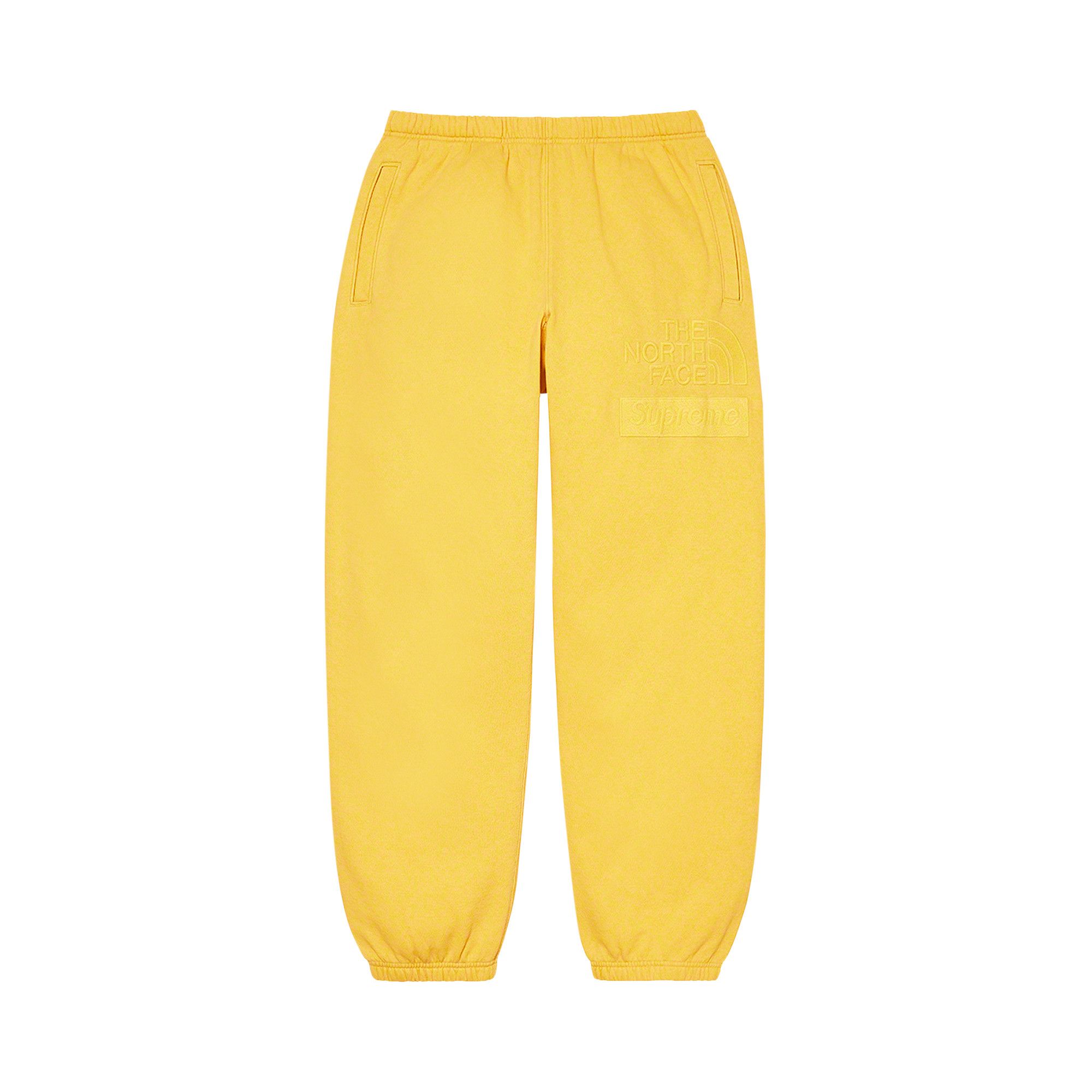 Buy Supreme x The North Face Pigment Printed Sweatpant 'Yellow