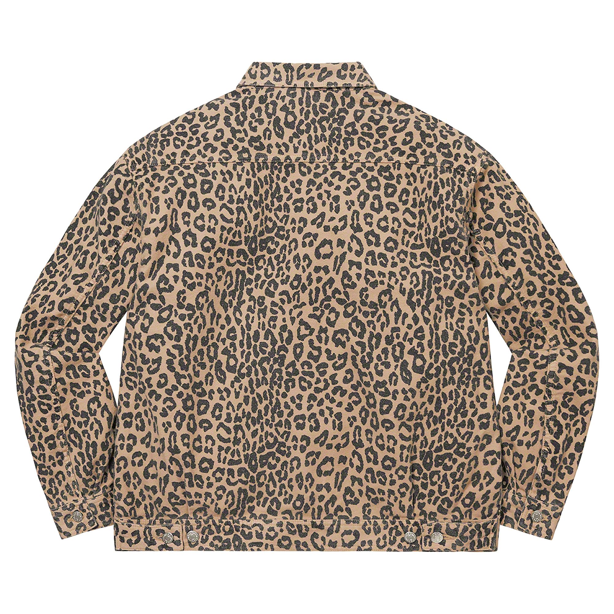 Buy Supreme Moleskin Work Jacket 'Leopard' - FW22J99 LEOPARD