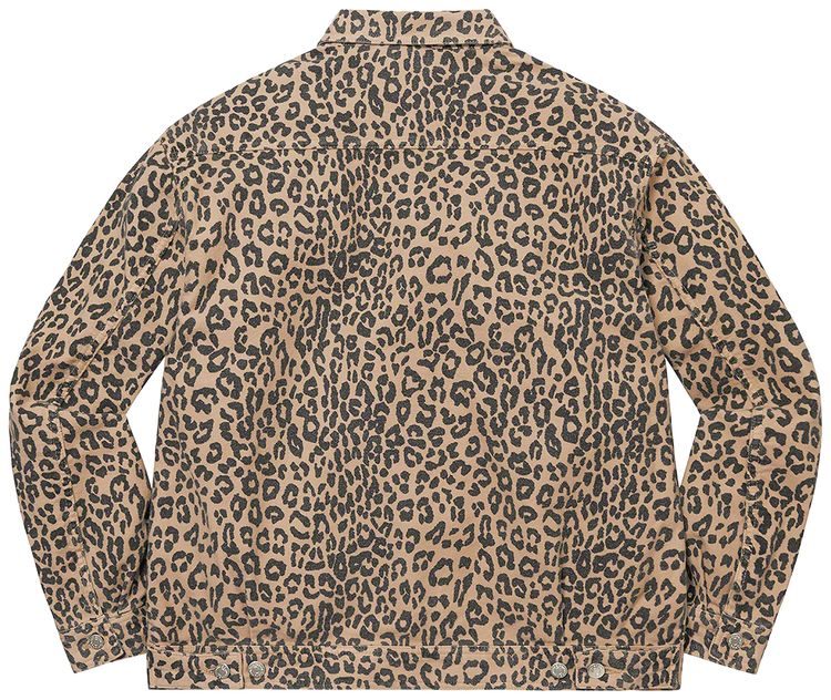 Supreme Moleskin Work Jacket Leopard