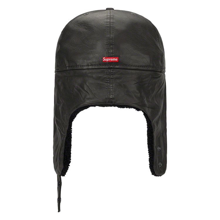 Buy Supreme Leather Earflap Box Logo New Era 