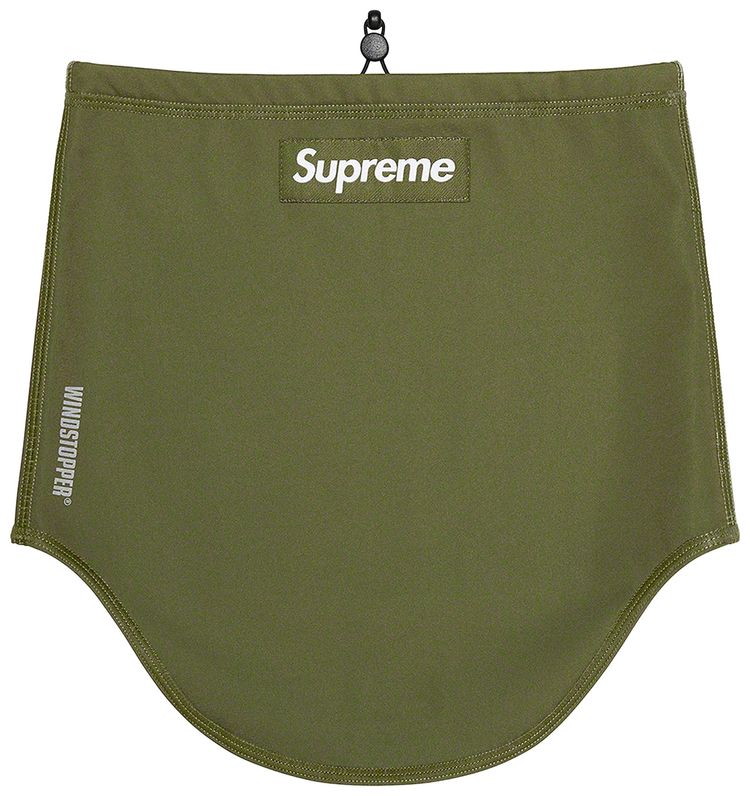 Supreme x WINDSTOPPER Neck Gaiter Dark Olive