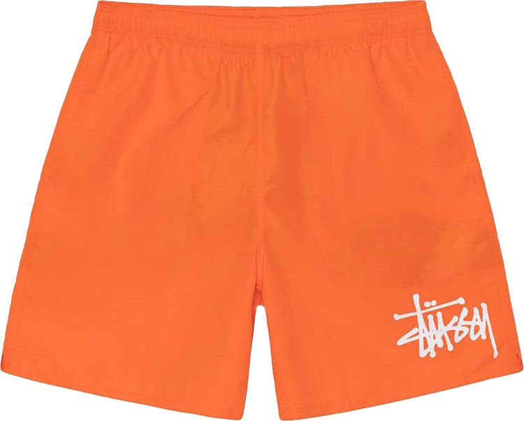 Stussy Big Basic Water Short Orange