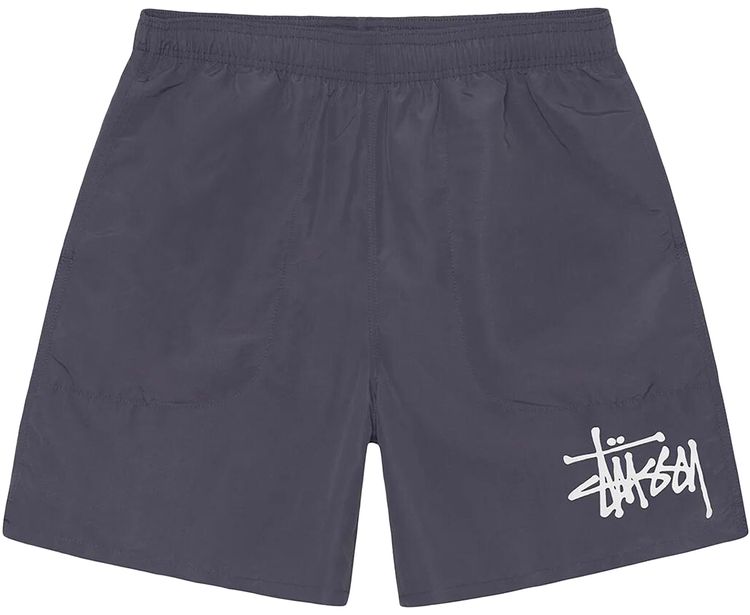 Stussy Big Basic Water Short Grey