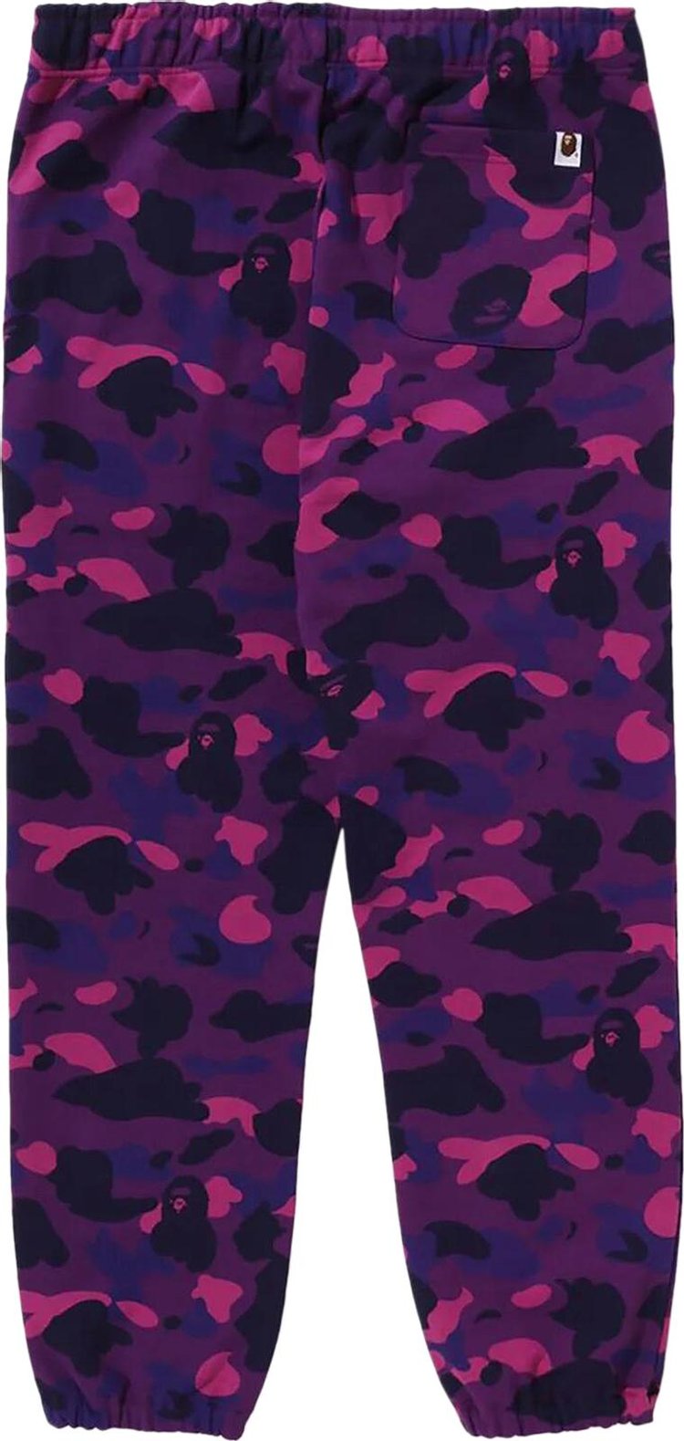 BAPE Color Camo Shark Sweatpants Purple