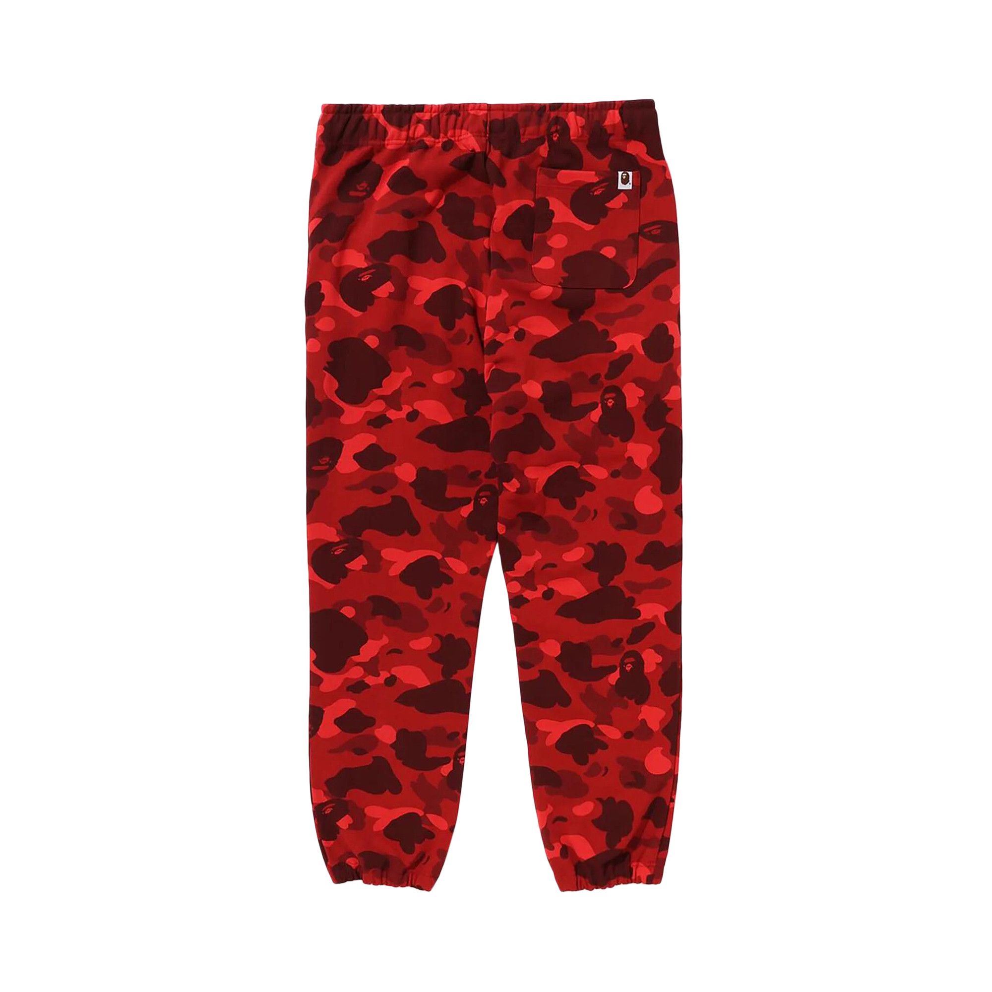 Red bape joggers shop