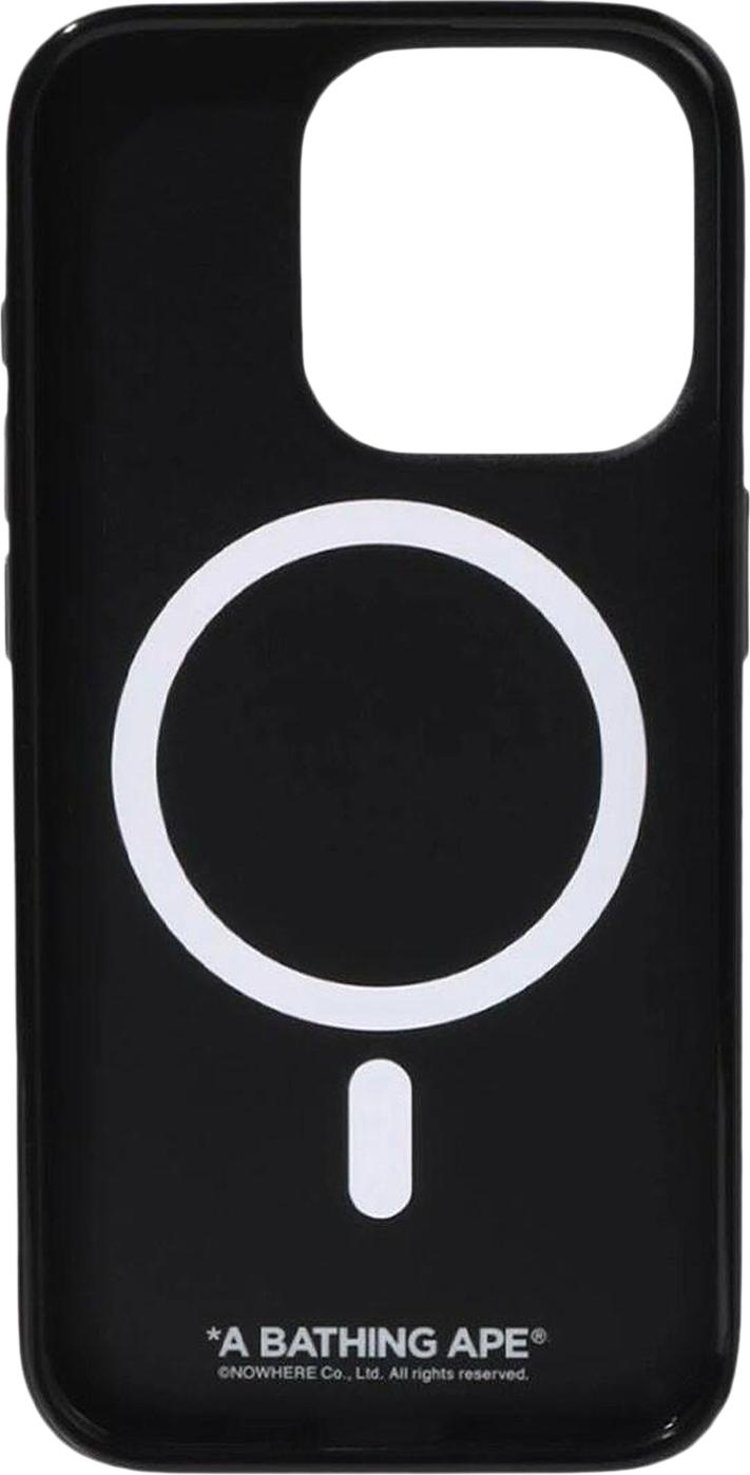 BAPE Liquid Camo iPhone 15 Pro Max Case Black