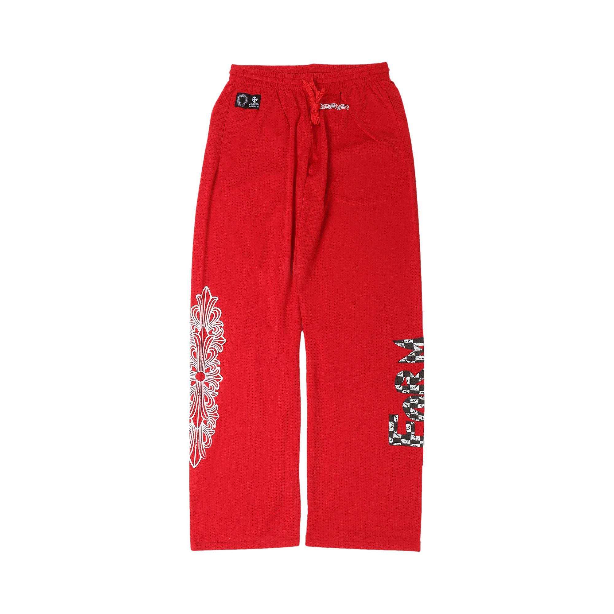 Buy Chrome Hearts Matty Boy Mesh Sweatpant 'Red' - 1383