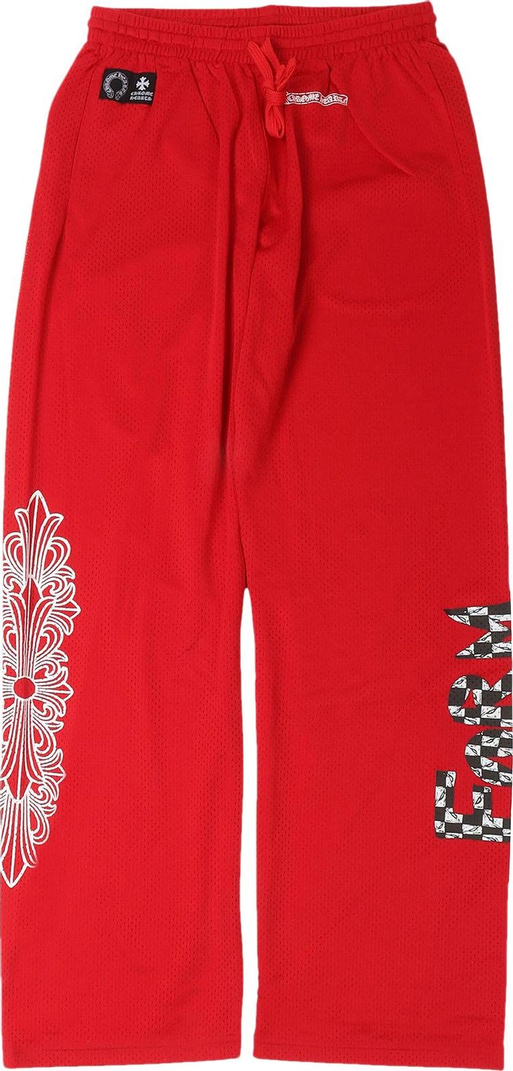 Chrome Hearts Matty Boy Mesh Sweatpant Red