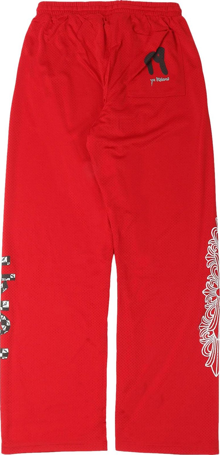 Chrome Hearts Matty Boy Mesh Sweatpant Red