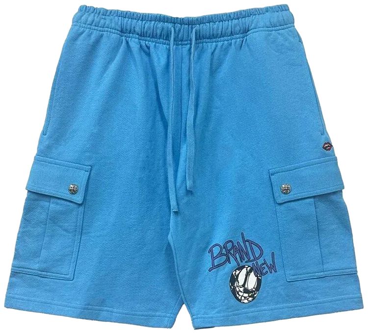 Chrome Hearts Blew Me Matty Boy Sweatshort Blue