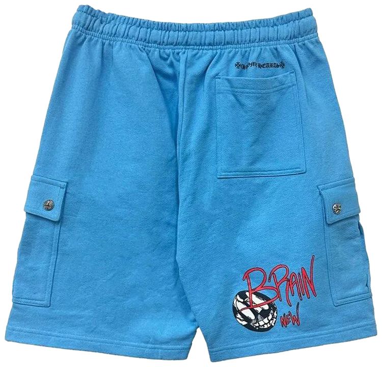 Chrome Hearts Blew Me Matty Boy Sweatshort Blue