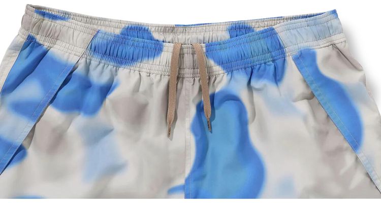 BAPE Liquid Camo One Point Beach Shorts Blue