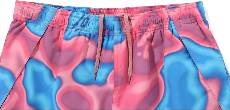 BAPE Liquid Camo One Point Beach Shorts Pink