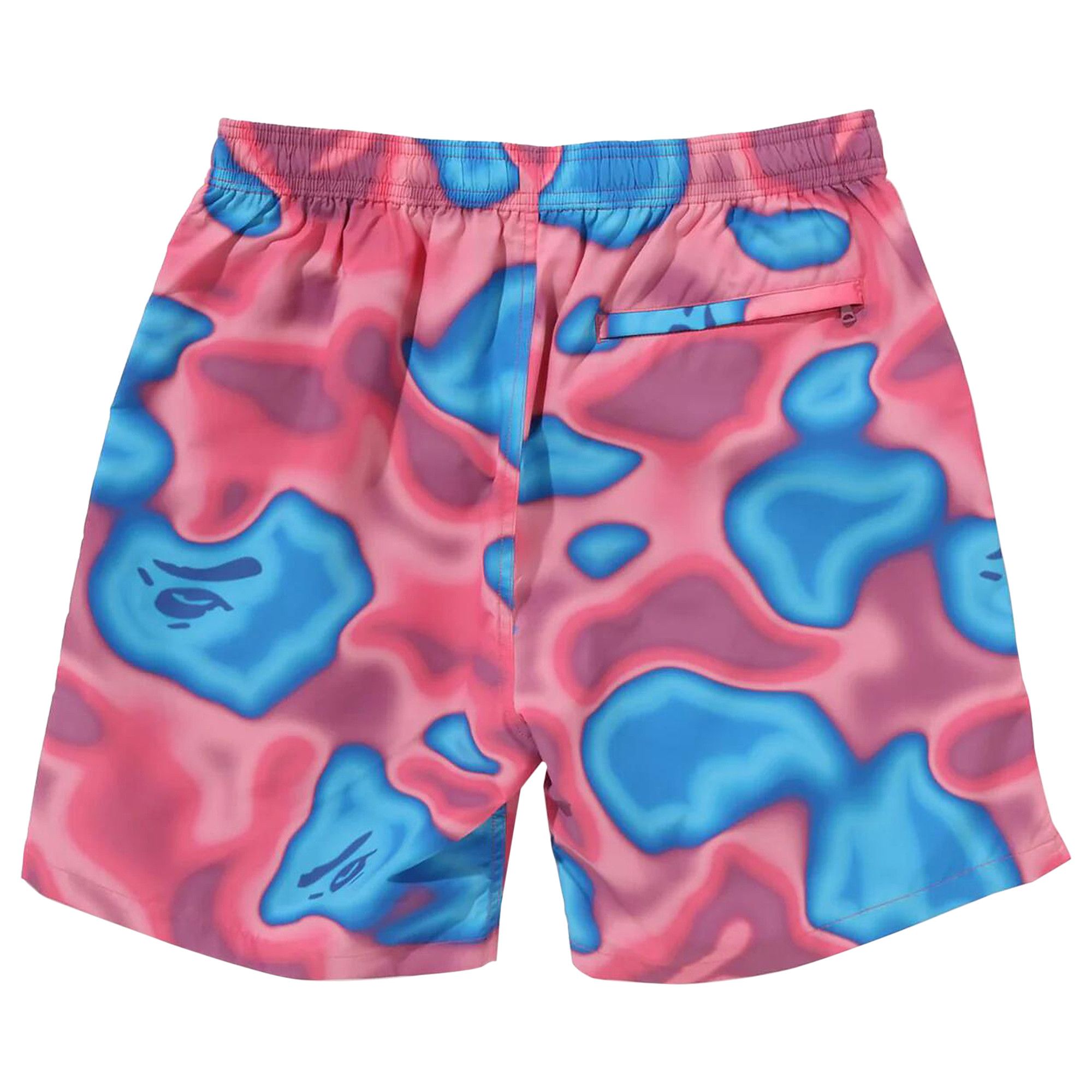 Size l BAPE Liquid Camo One Point Beach Shorts Pink