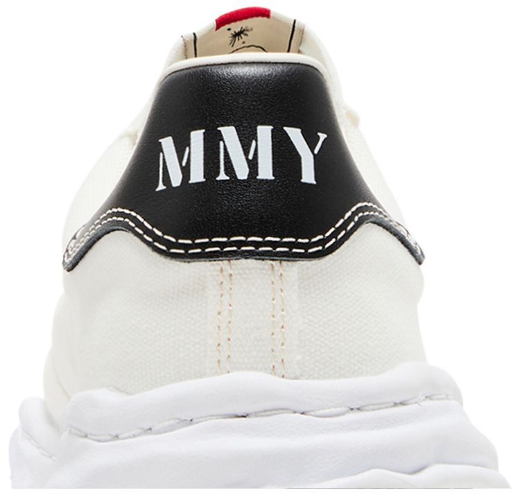 Maison Mihara Yasuhiro Blakey OG Sole Canvas Low White