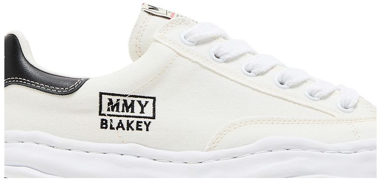 Maison Mihara Yasuhiro Blakey OG Sole Canvas Low White